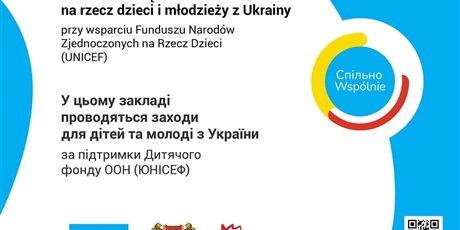 Powiększ grafikę: Działania na rzecz dzieci i młodzieży z Ukrainy - unicef