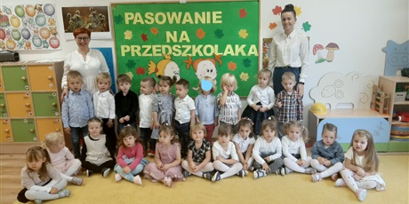 Powiększ grafikę: Pasowanie na przedszkolaka