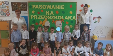 Powiększ grafikę: Pasowanie na przedszkolaka